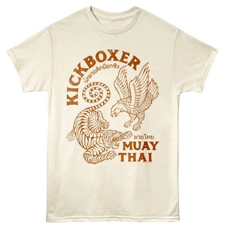 Kickboxer Muay Thai Tiger Eagle Men’s T Shirt