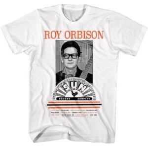 Sun Records Roy Orbison Singles Men’s T Shirt