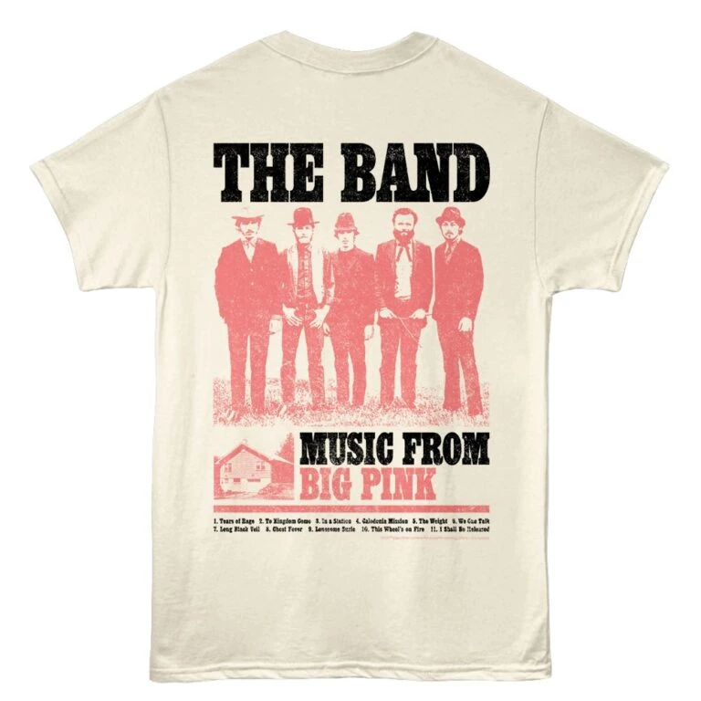 The Band Music From Big Pink Men’s T Shirt