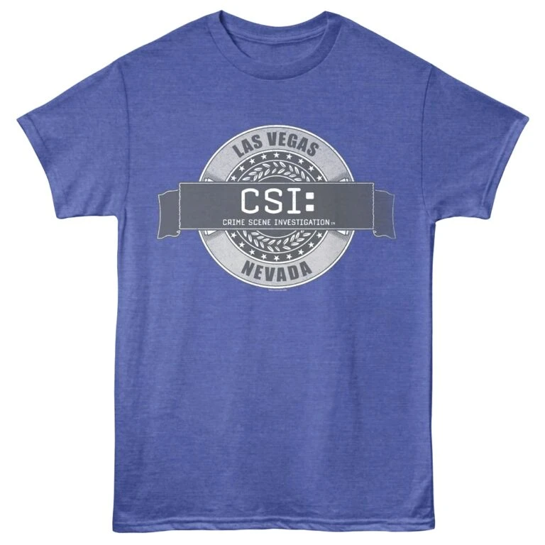CSI Las Vegas Nevada Badge Men’s T Shirt