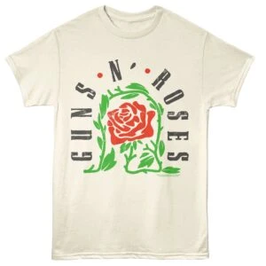 Guns N Roses Thorned Rose Men’s T Shirt