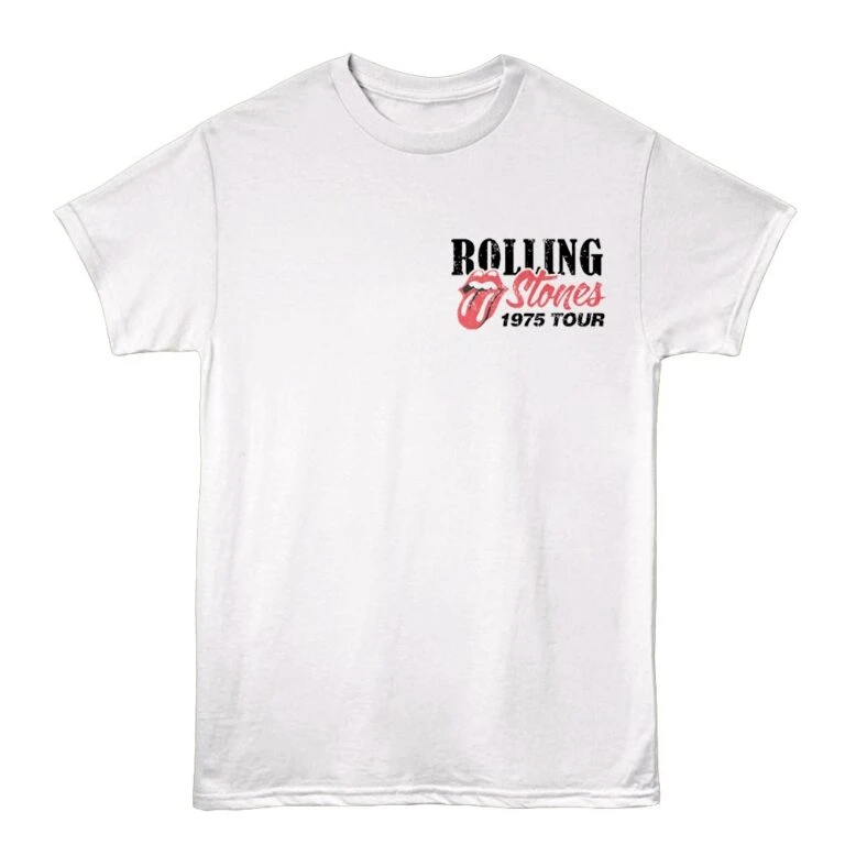 Rolling Stones 1975 American Tour Men’s T Shirt