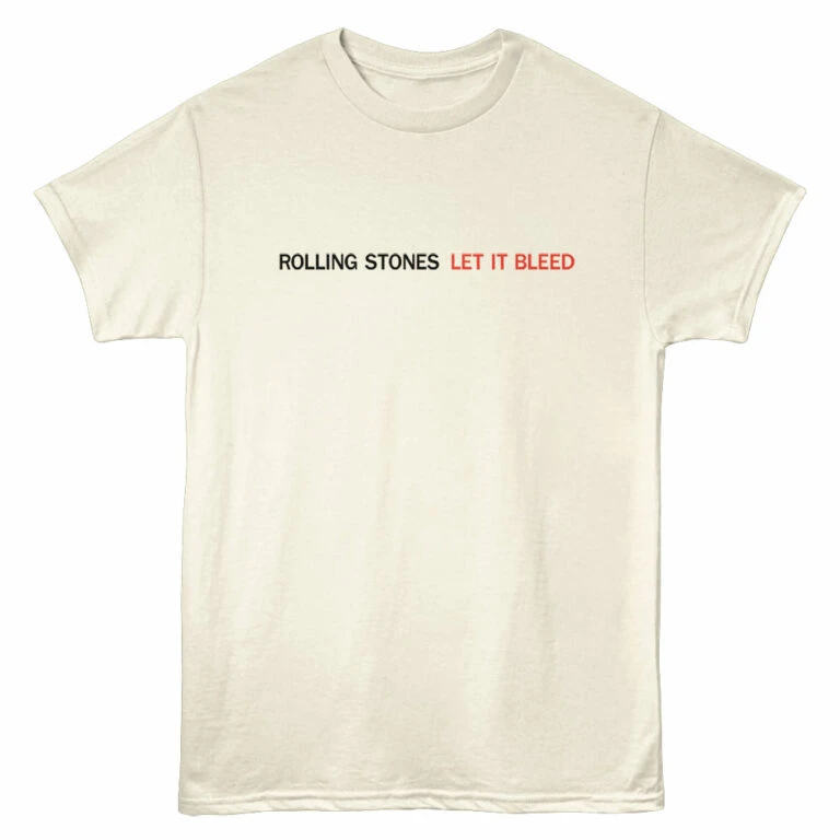 Rolling Stones Let It Bleed Album Men’s T Shirt