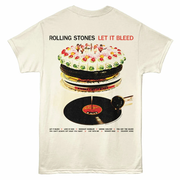 Rolling Stones Let It Bleed Album Men’s T Shirt