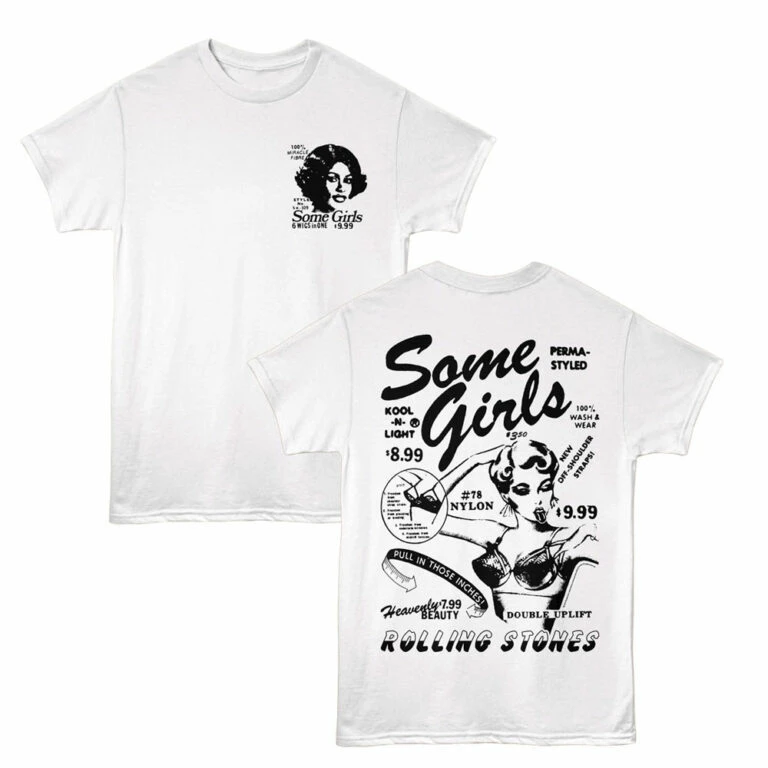 Rolling Stones Some Girls Vinyl Art Men’s T Shirt