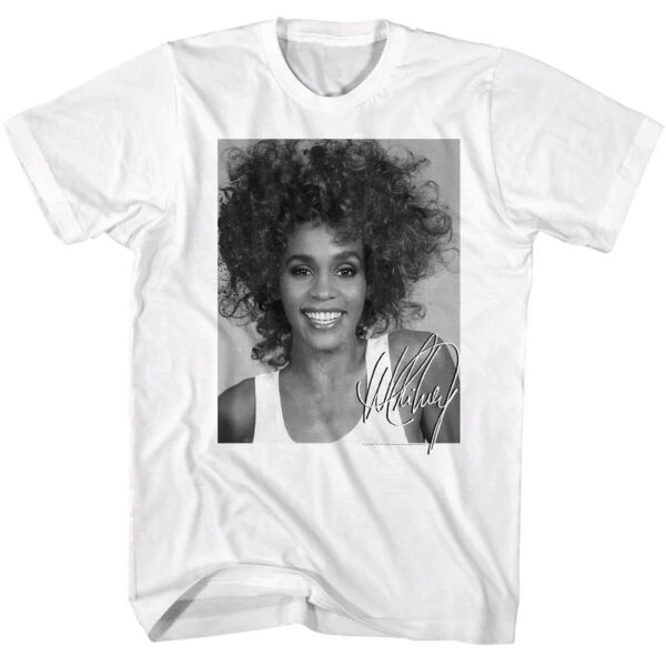 Whitney Houston Signature Album Men’s T Shirt