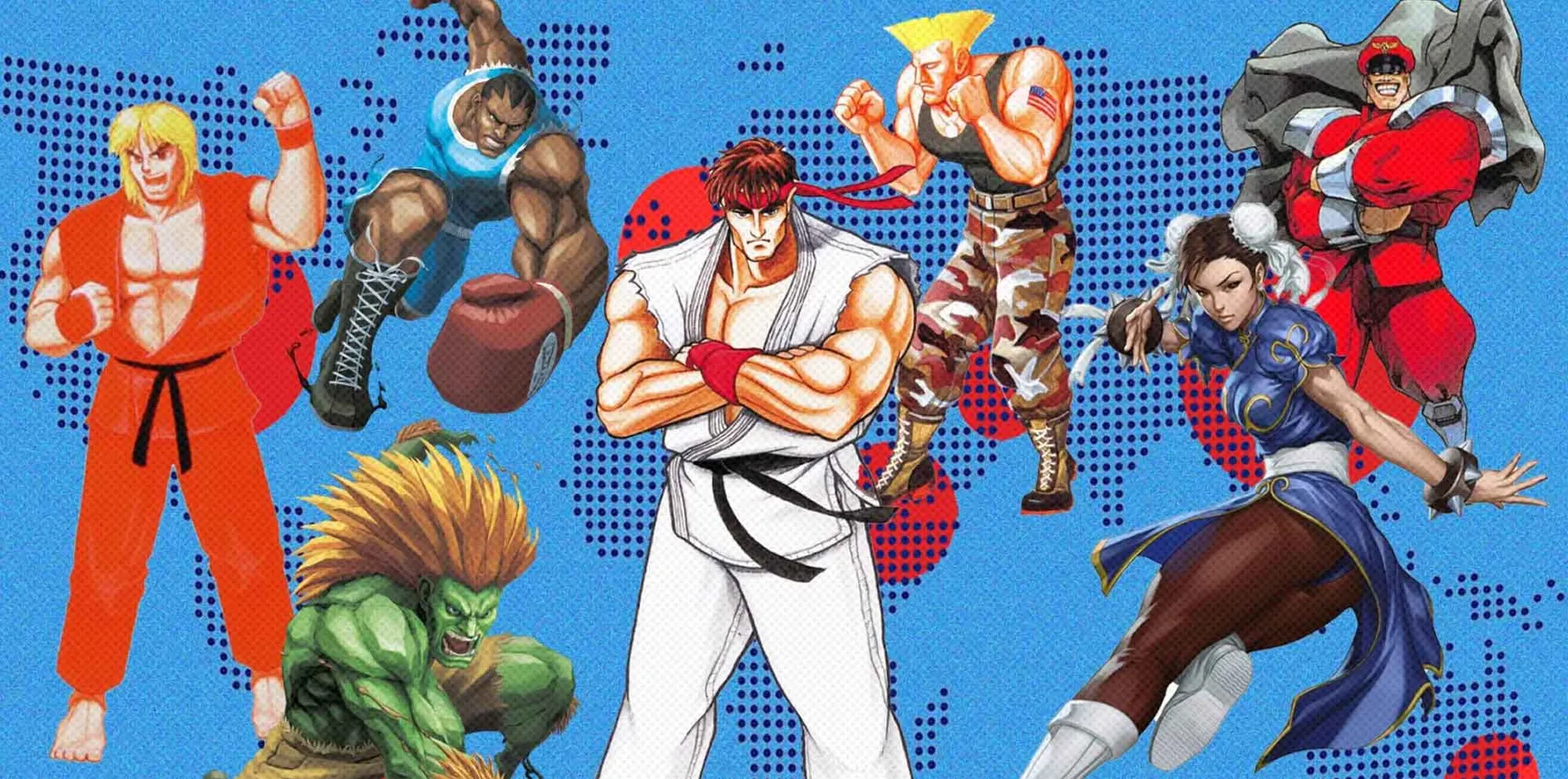Street Fighter map