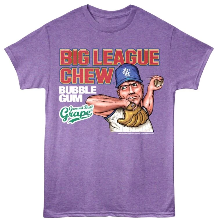 Big League Chew Ground Ball Grape Men’s T Shirt