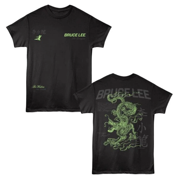 Bruce Lee Water Dragon Men’s T Shirt