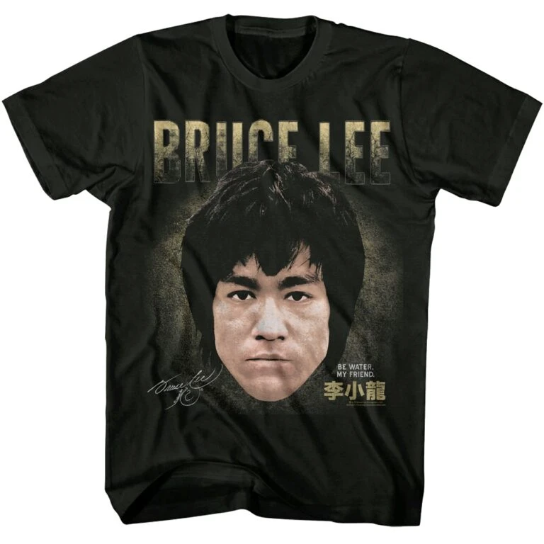 Bruce Lee Extreme Close-up Men’s T Shirt