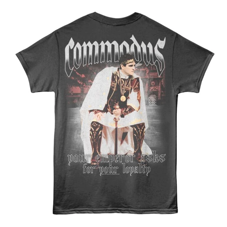 Gladiator Emperor Commodus Asks for Loyalty Men’s T Shirt