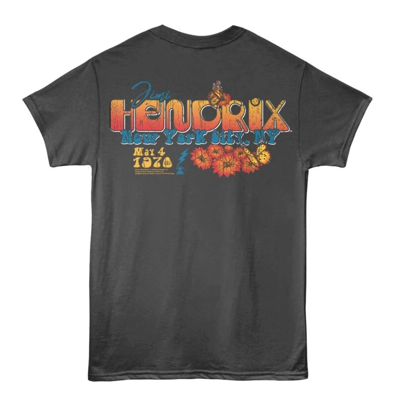 Jimi Hendrix New York 1970 Men’s T Shirt