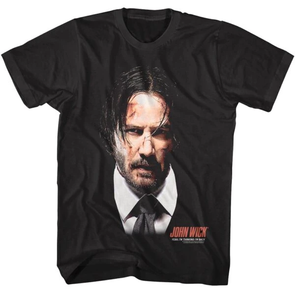 John Wick Extreme Close-up Men’s T Shirt