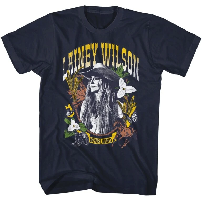 Lainey Wilson Whirlwind in Nature Men’s T Shirt