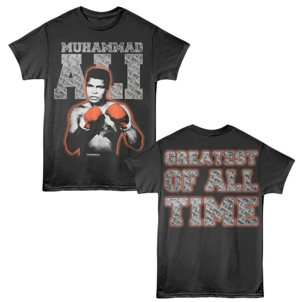 Muhammad Ali Metal Great Men’s T Shirt BOTH