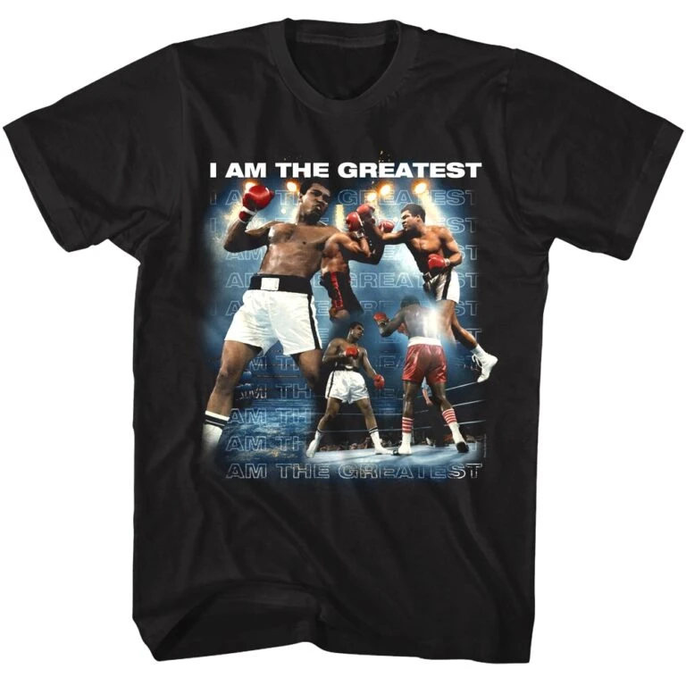 Muhammad Ali The Greatest Montage Men’s T Shirt