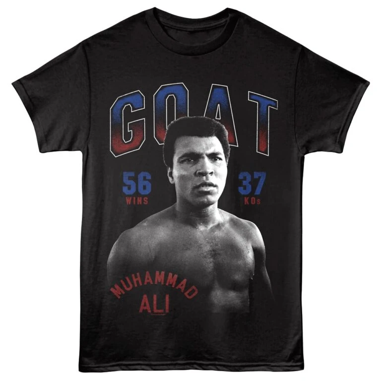 Muhammad Ali GOAT Stats Men’s T Shirt