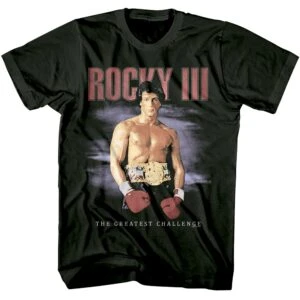 Rocky 3 The Greatest Challenge Men’s T Shirt