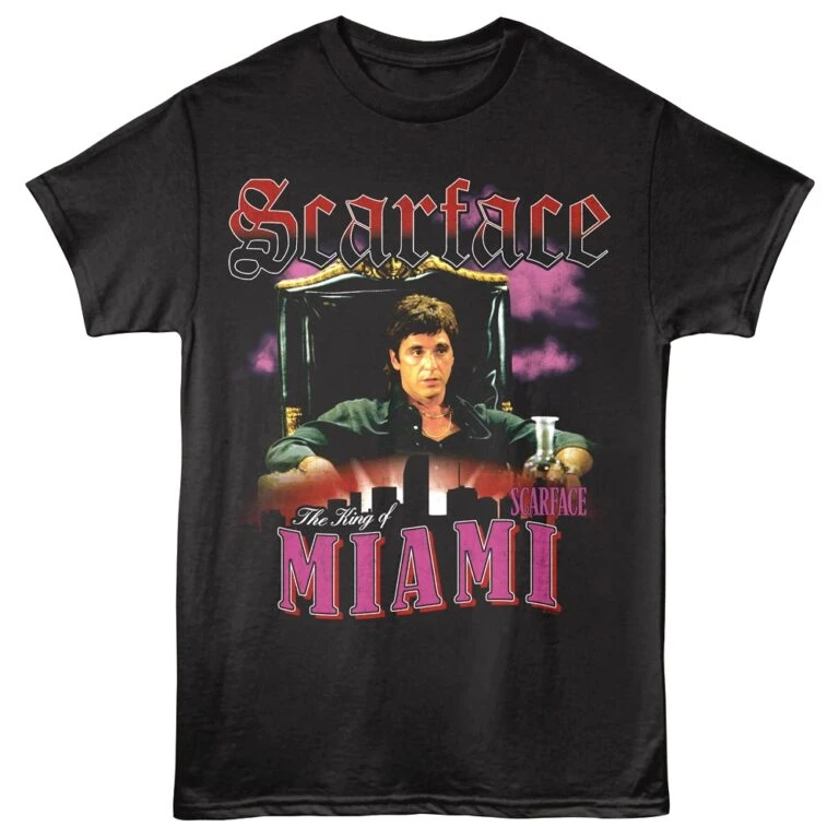 Scarface King of Miami Men’s T Shirt