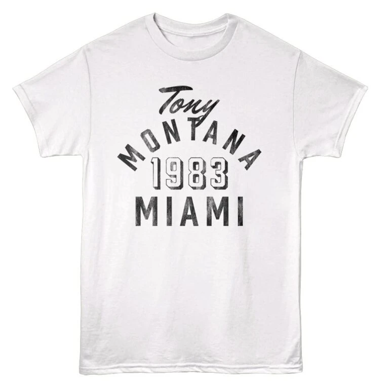 Scarface Tony Montana 1983 Miami Men’s T Shirt