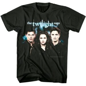 Twilight Jacob Bella Edward Trio Men’s T Shirt