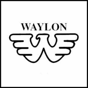 Waylon Jennings flying W