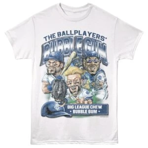 Big League Chew Ballplayers Gum Red Team Men's T Shirt