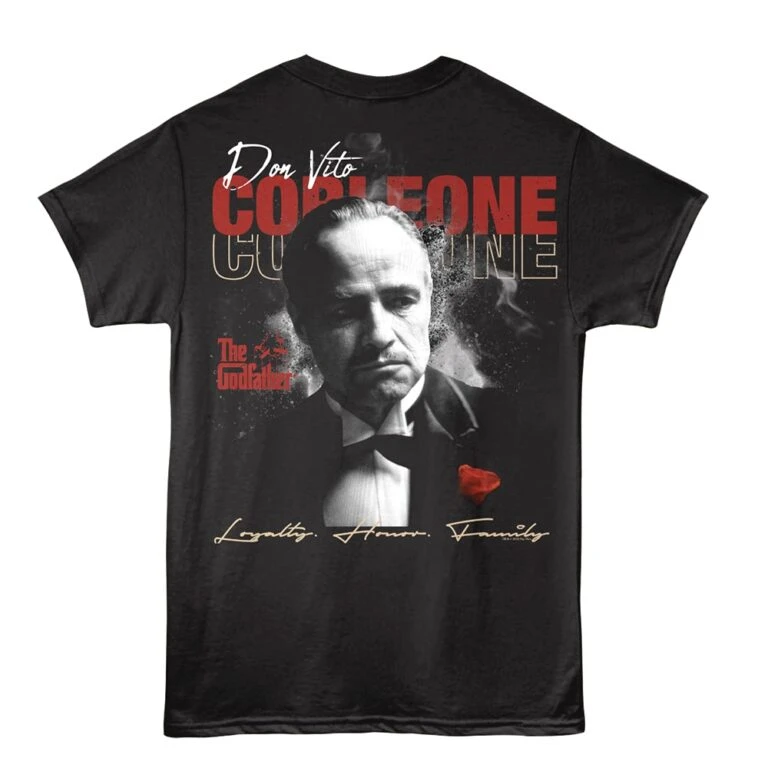 Godfather Don Vito Loyalty Honor Family Men's T Shirt