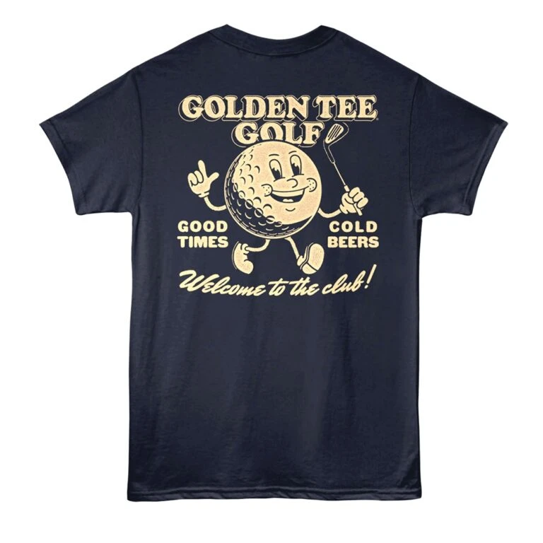 Golden Tee Welcome to the Golf Club Men's T Shirt