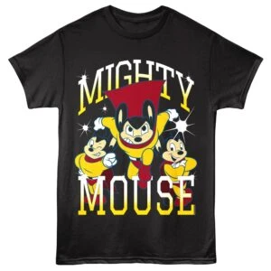 Mighty Mouse Triple Threat Men’s T Shirt