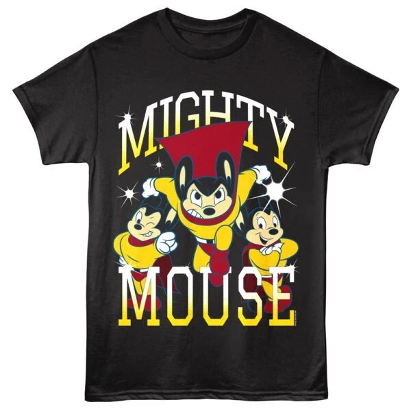 Mighty Mouse Triple Threat Men’s T Shirt