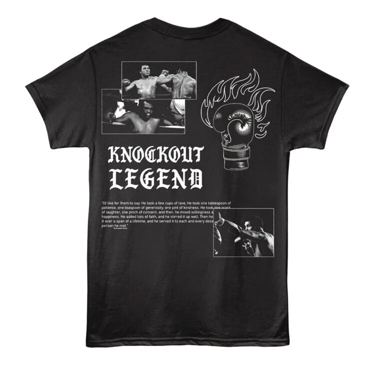 Muhammad Ali Knockout Legend Men’s T Shirt