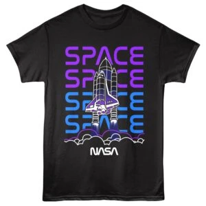 NASA Shuttle Space Blast-Off Men's T Shirt