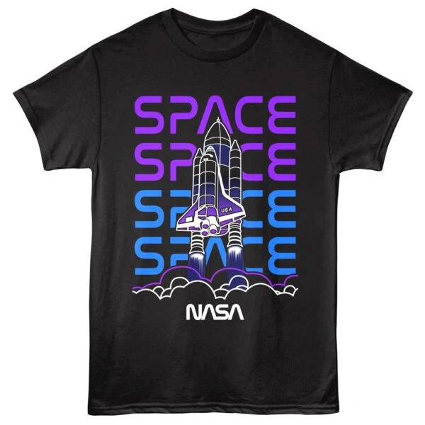 NASA Shuttle Space Blast-Off Men's T Shirt