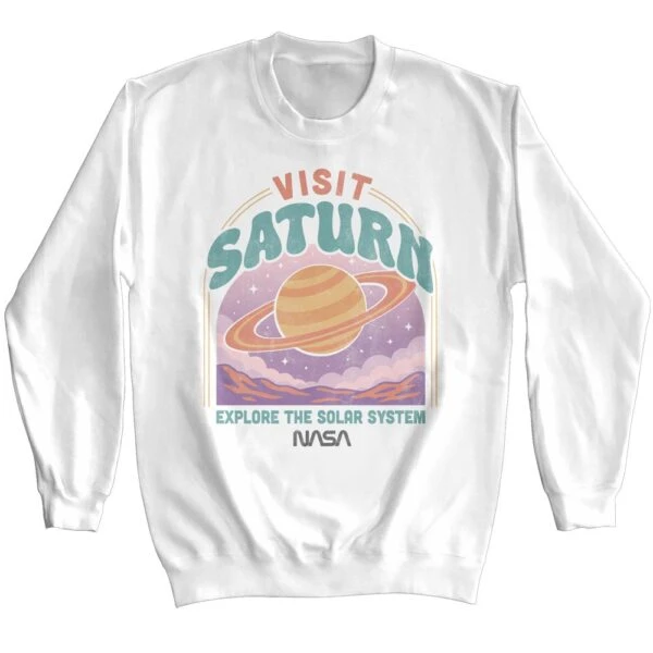 NASA Visit Saturn Sweater