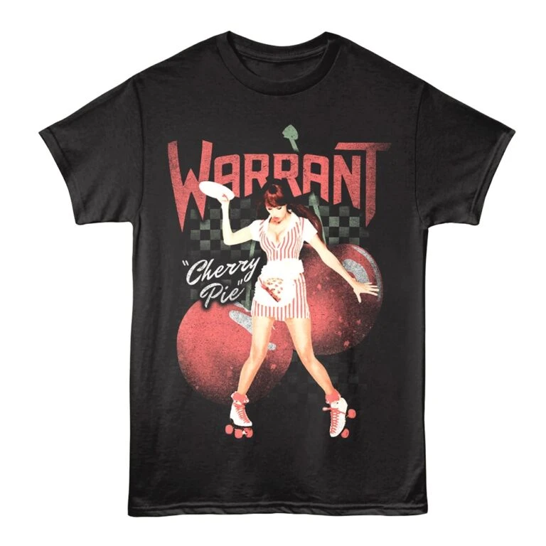 Warrant Cherry Pie Lyrics Men's T Shirt