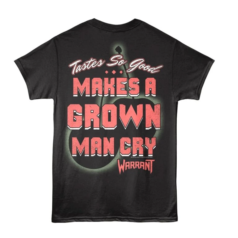 Warrant Cherry Pie Lyrics Men's T Shirt