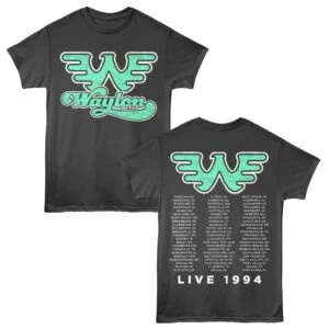 Waylon Jennings Live Tour 1994 Men’s T Shirt