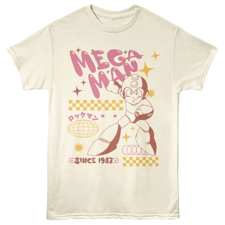Megaman Vintage Japanese ’87 Men’s T Shirt