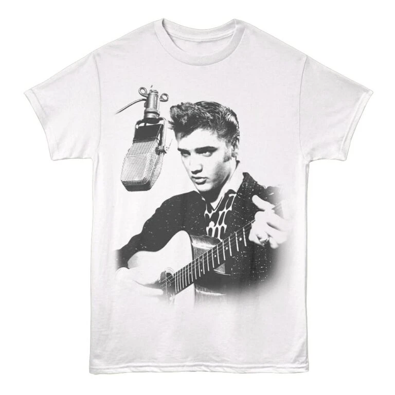 Elvis Presley proudly Recorded by Sun Records Men's T Shirt