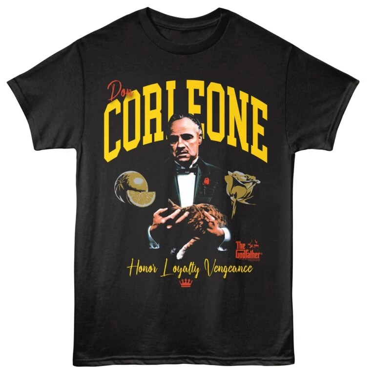 Godfather Don Vito Loyalty Honor Vengeance Men's T Shirt