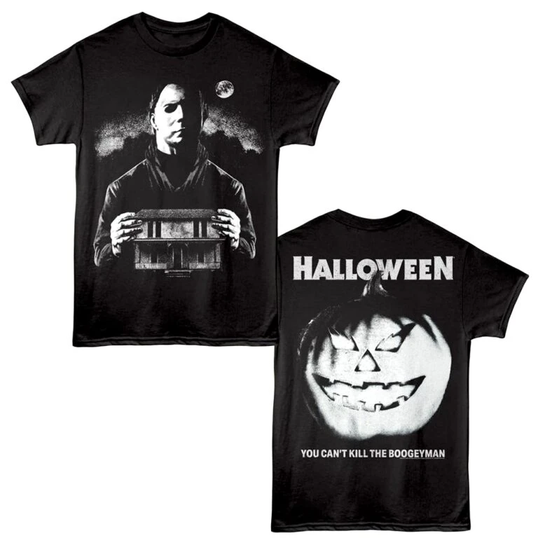 Halloween Pumpkin Boogeyman Men's T Shirt
