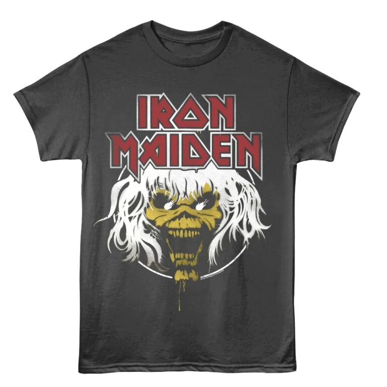 Iron Maiden World Tour 1982 Men's T Shirt