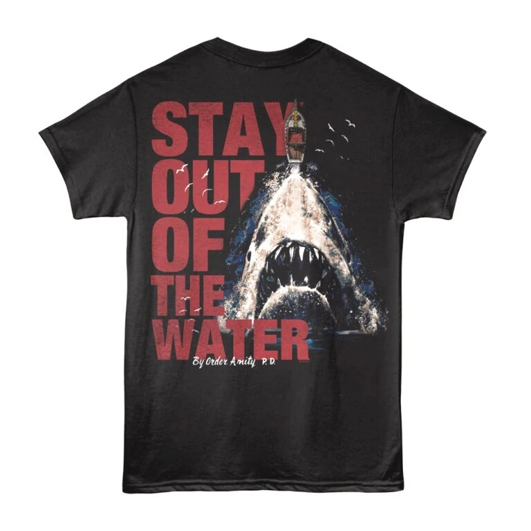Jaws Stay Out of the Water Men's T Shirt