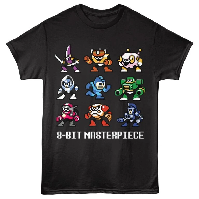 Megaman 8Bit Masterpiece Men's T Shirt