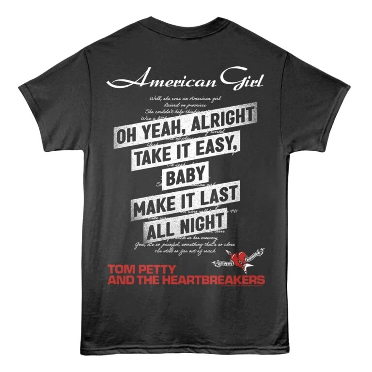Tom Petty American Girl Men's T Shirt