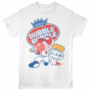 Dubble Bubble It's a Hit Men's T Shirt White