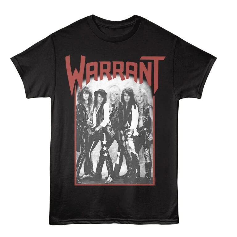 Warrant Dirty Rotten Filthy Stinking Rich Band Men's T Shirt