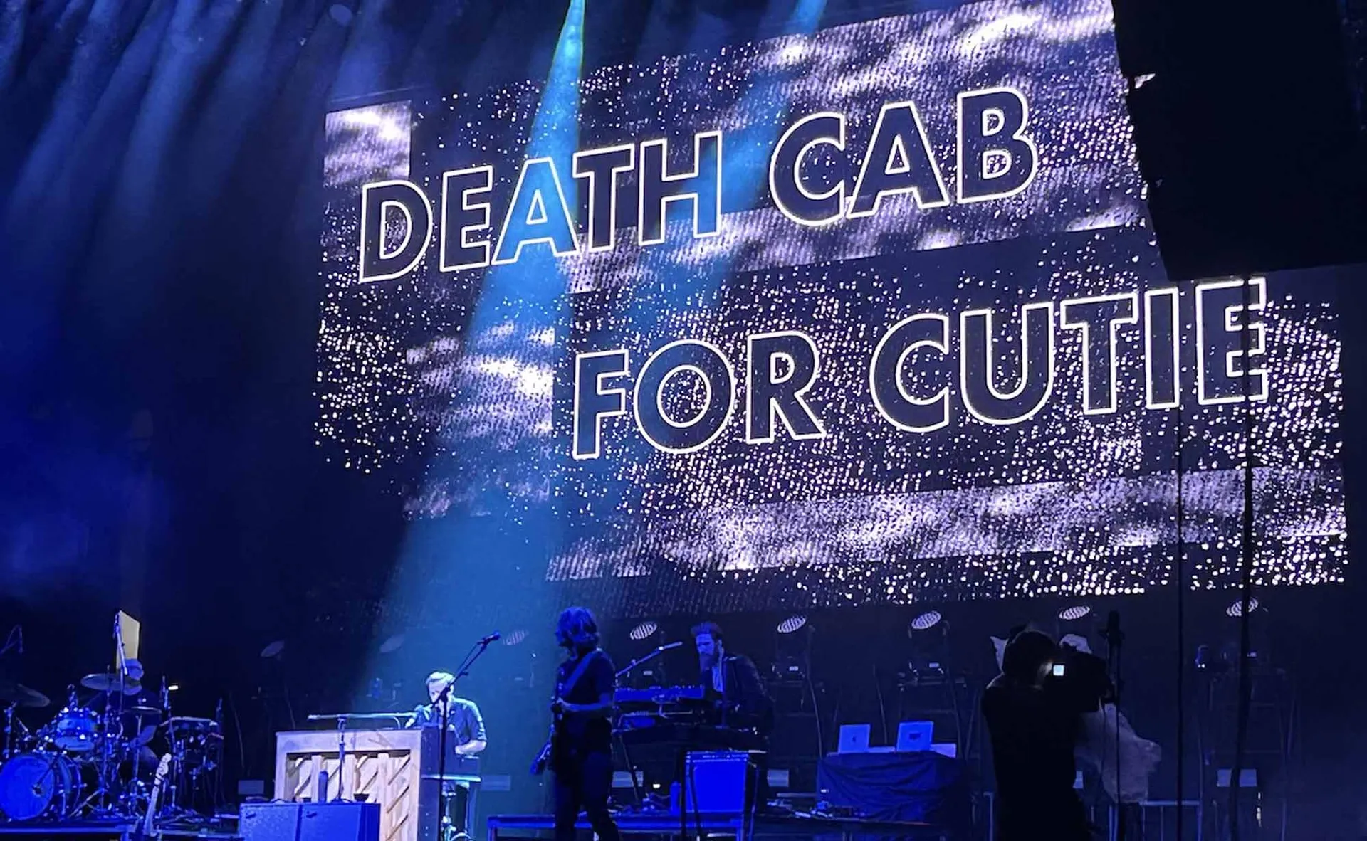 Death Cab for Cutie stage