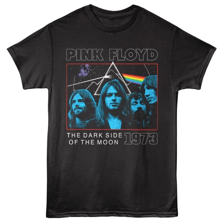 Pink Floyd the Dark Side 1973 Men's T Shirt Black